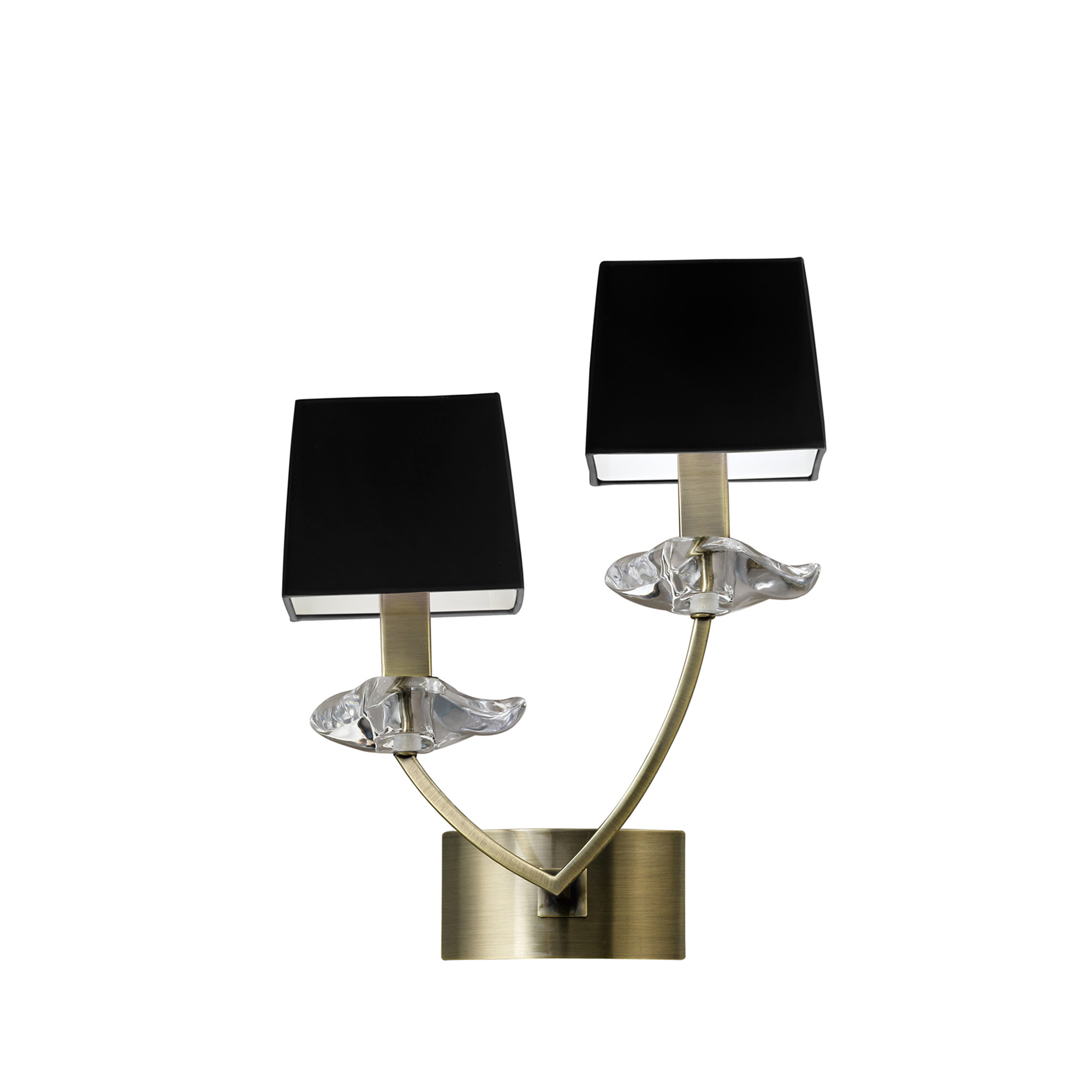 M0787AB/S/BS  Akira AB Switched Wall Lamp 2 Light
